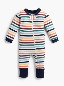MONICA + ANDY- fall stripe pajamas