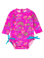 SWIM SAFE NEON ISLAND TIME ONE PIECE