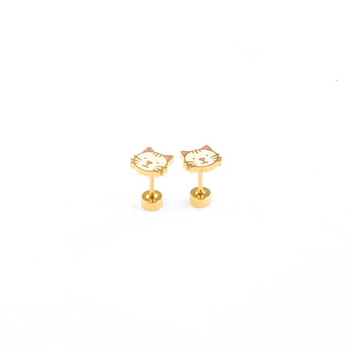 PIP POP EARRINGS - Cat