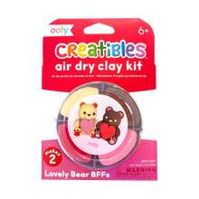 Load image into Gallery viewer, CREATIBLES AIR DRY CLAY KIT - Lovely Bear BFF's