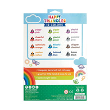 Load image into Gallery viewer, HAPPY TRIANGLES: JUMBO CRAYONS