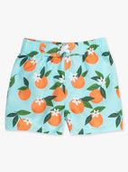 ORANGE YOU THE CUTEST SWIM TRUNKS- blue