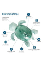Load image into Gallery viewer, TRANQUIL TURTLE PROJECTOR NIGHTLIGHT