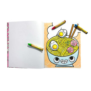 COLORING BOOK - happy snacks