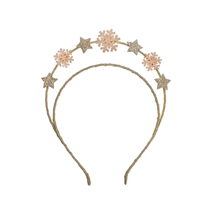 SHIMMER SNOWFLAKE HEADBAND
