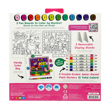 Load image into Gallery viewer, COLORTOPIA PAINT MARKER BY NUMBER KIT - Unicorn Funland