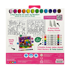COLORTOPIA PAINT MARKER BY NUMBER KIT - Unicorn Funland