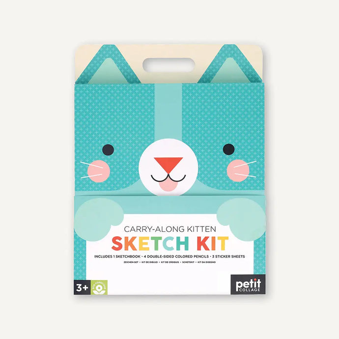 KITTEN CARRY-ALONG COLORING KIT