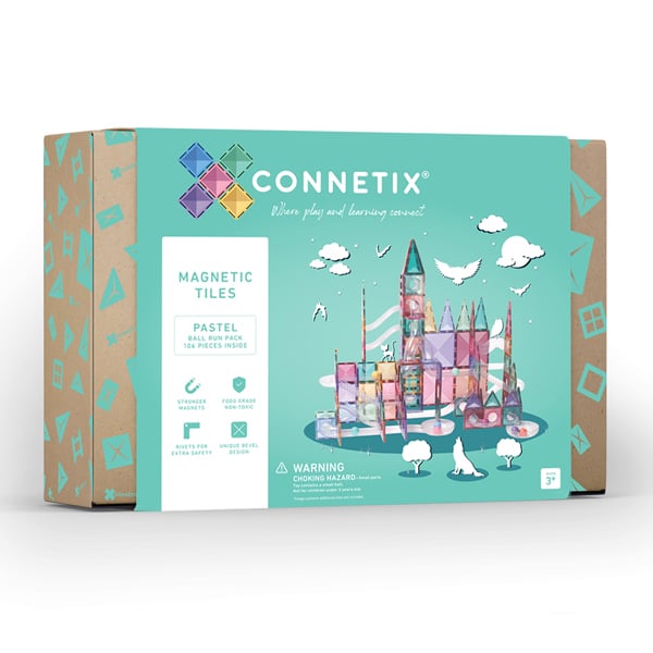 CONNETIX PASTEL BALL-RUN 106 PACK