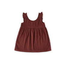 Load image into Gallery viewer, CORDUROY PINAFORE DRESS - mulberry