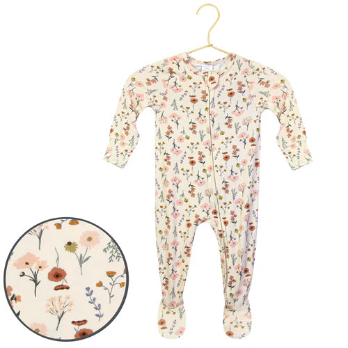 ZIPPER FOOTIES - rachel
