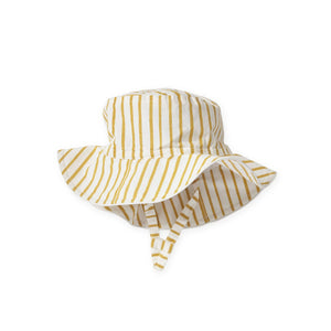 STRIPES AWAY BUCKET HAT - Marigold