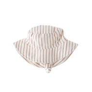 STRIPES AWAY BUCKET HAT - Peony