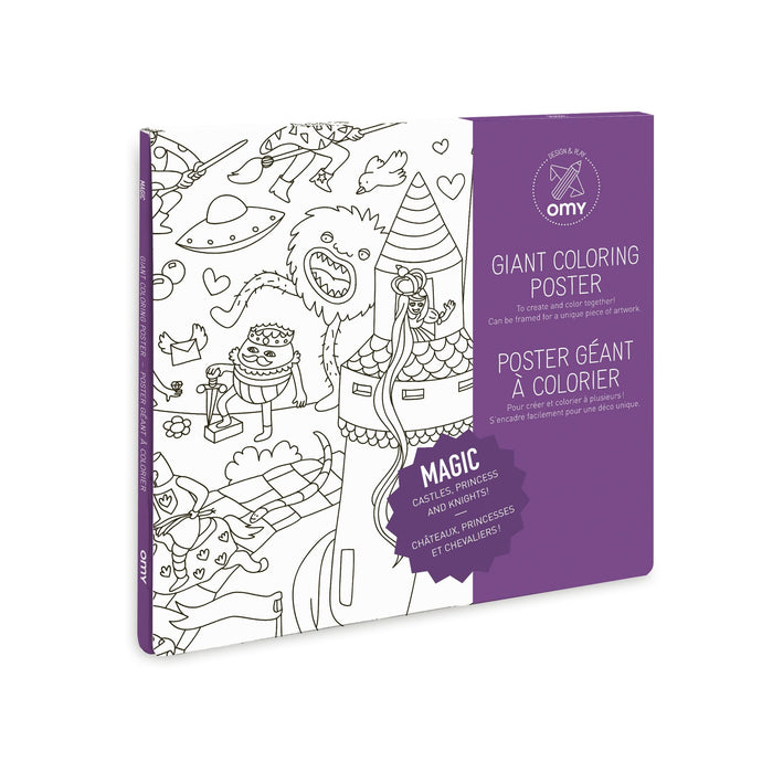 COLORING POSTER - Magic