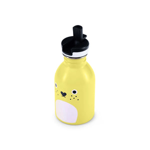 KID'S WATER BOTTLE- yellow mouse