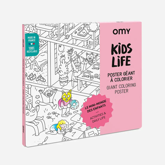 COLORING POSTER - Kid's Life