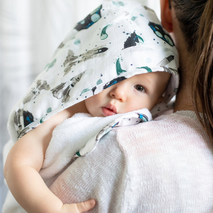 BABY HOODED TOWEL