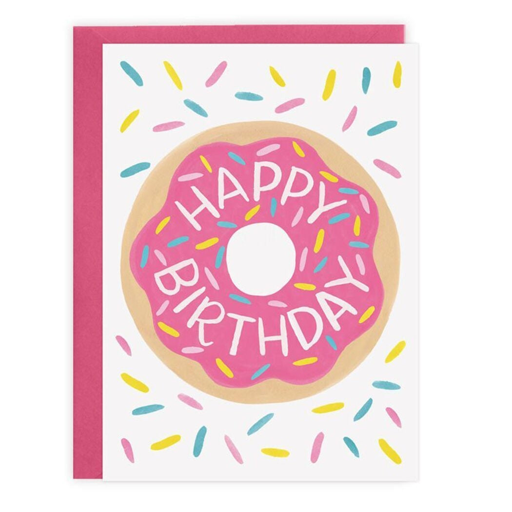 CARD-donut birthday