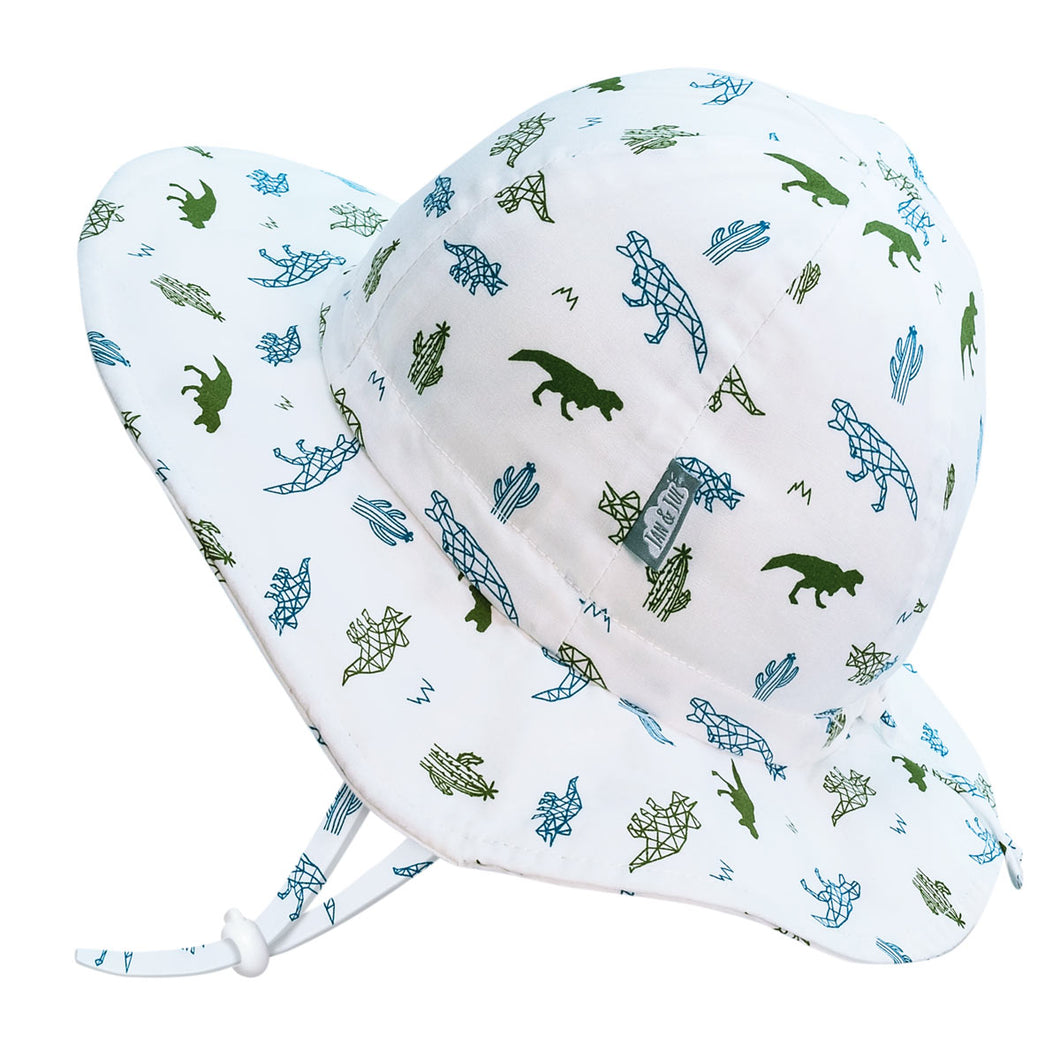 FLOPPY SUN HAT - dinosaurs