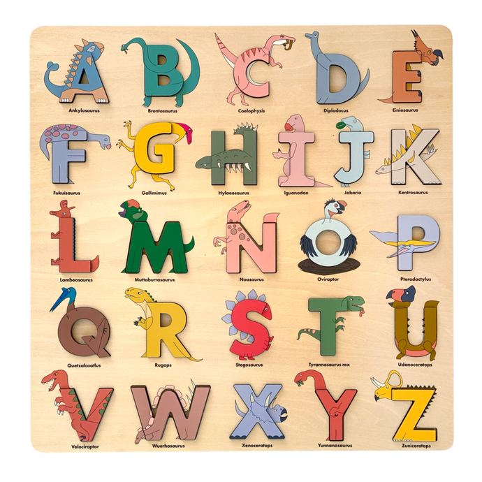 DINOSAURS WOOD PUZZLE