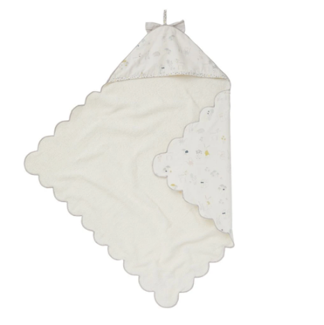 HOODED TOWEL - magic forest