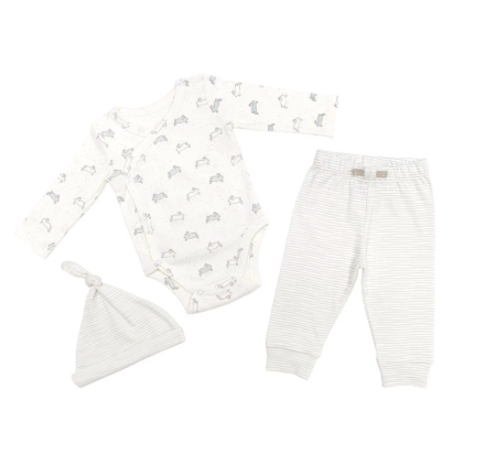BABY SET - blue tiny bunny