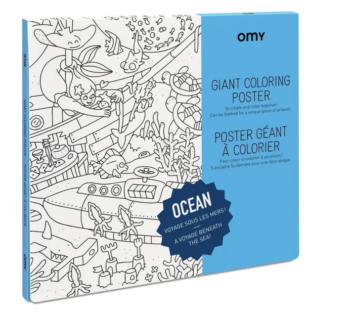 COLORING POSTER - Ocean