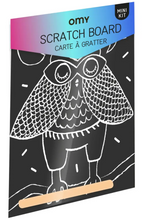Load image into Gallery viewer, SCRATCH POSTCARD - Owl