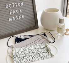 Load image into Gallery viewer, COTTON FACE MASK - 3 Piece Set