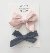 Load image into Gallery viewer, PIGTAIL BOW SET