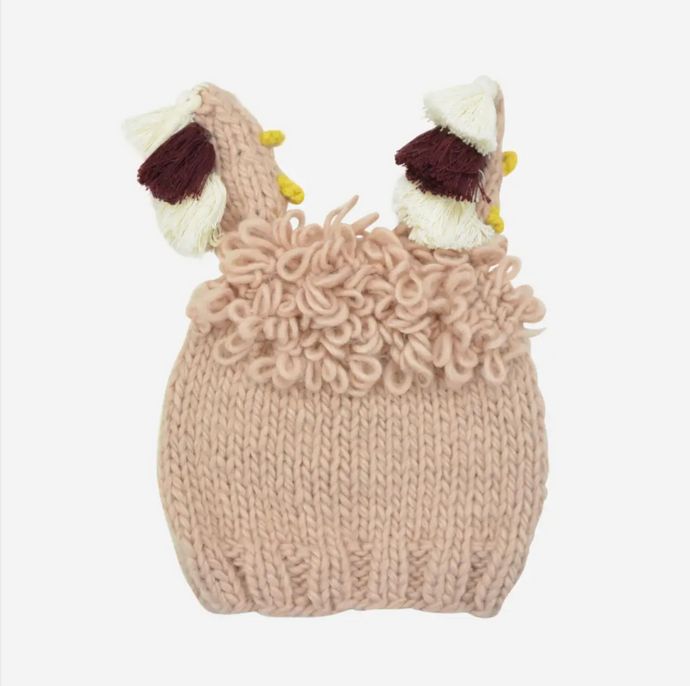 LLAMA KNIT HAT
