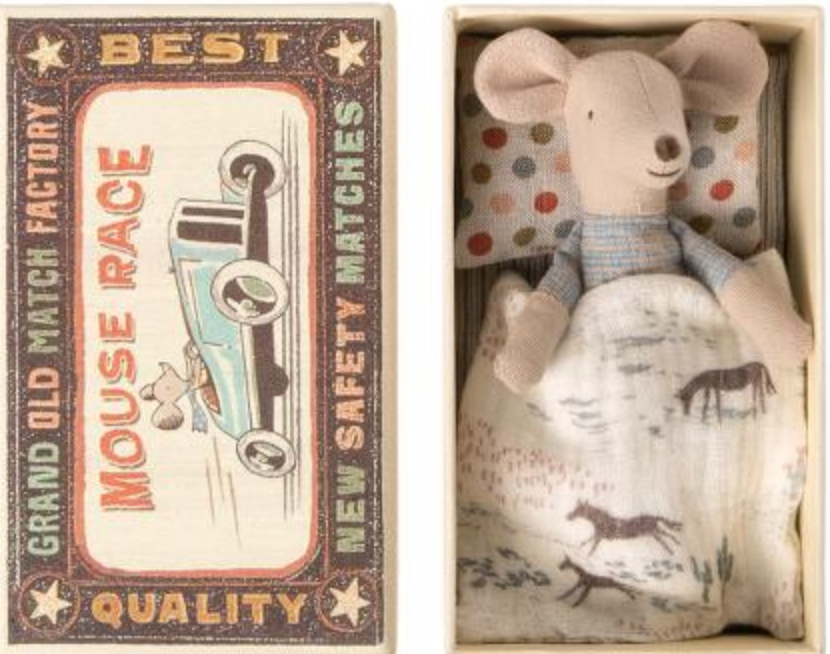 LITTLE BROTHER MOUSE IN A MATCHBOX
