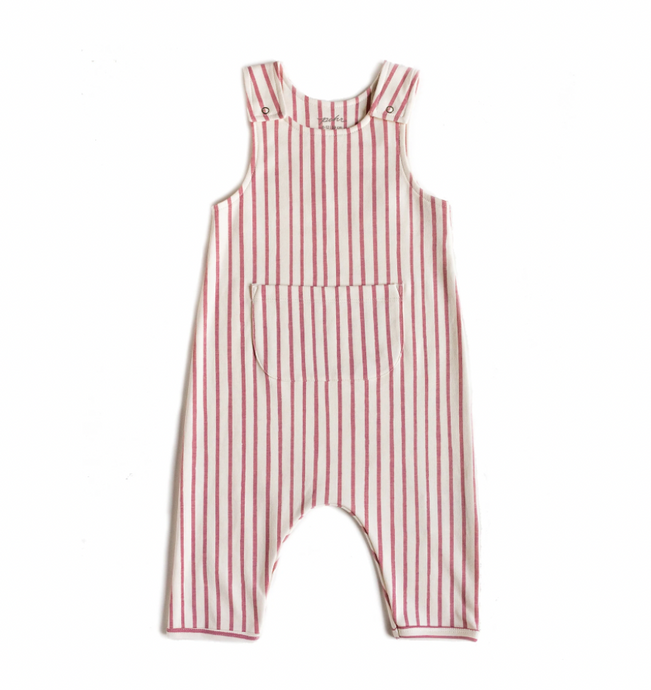 OVERALLS - dark rose