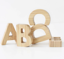 Load image into Gallery viewer, BAMBOO ALPHABET SET