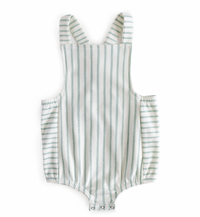 CRISS CROSS ROMPER - sea blue