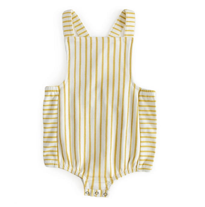 CRISS CROSS ROMPER - marigold