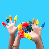 NEON FINGER CRAYONS