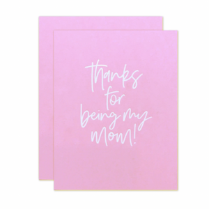 CARD-thanks for being my mom