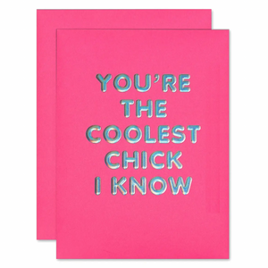 CARD-coolest chick