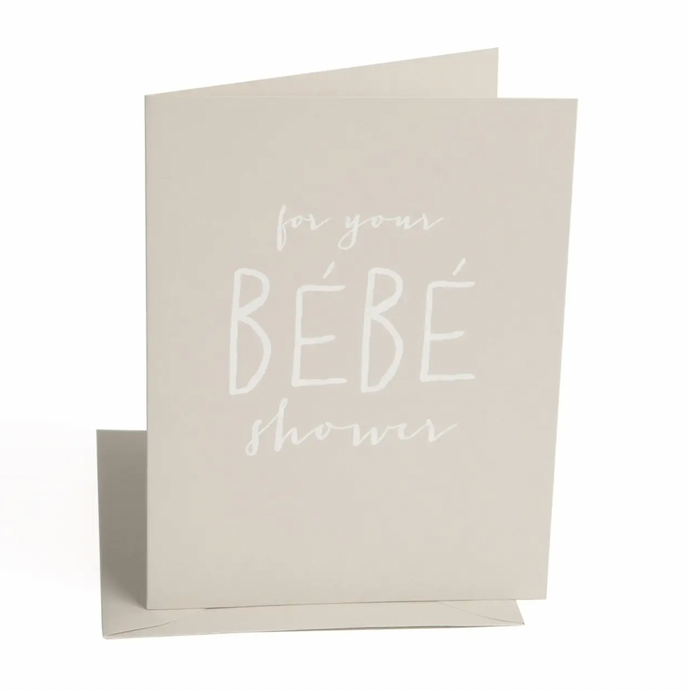 CARD-bebe shower