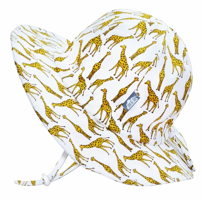FLOPPY SUN HAT - giraffes