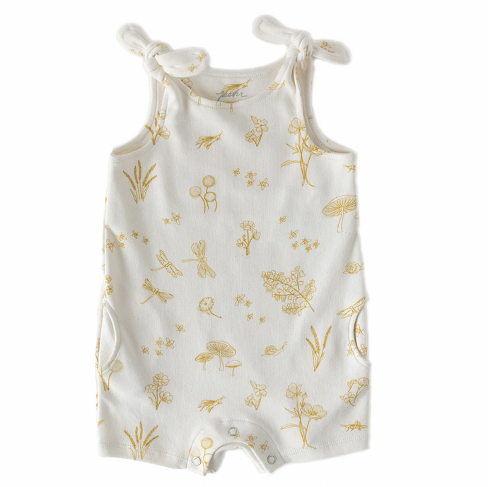 BOTANICA BOW SHORTS ROMPER