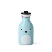 Load image into Gallery viewer, KID&#39;S WATER BOTTLE- blue bear