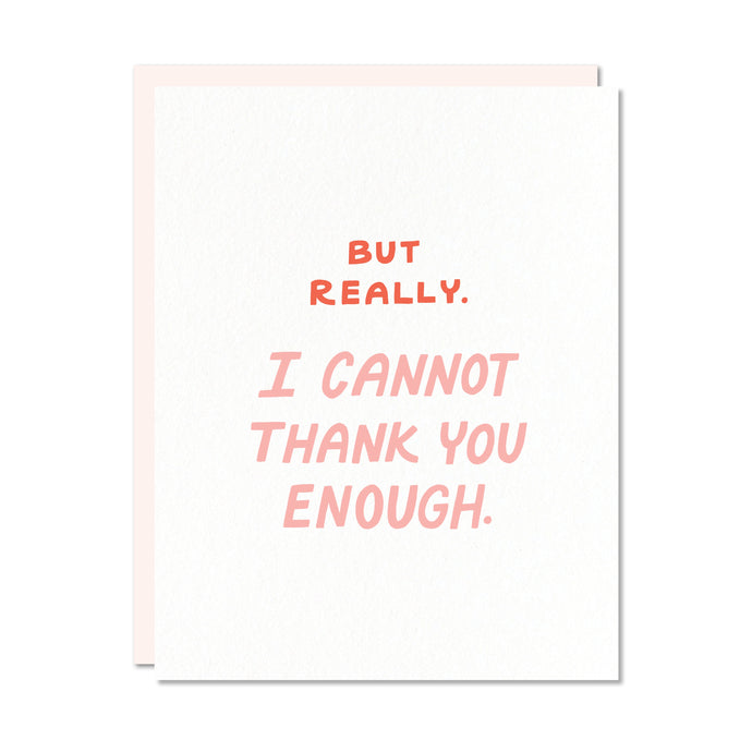 CARD - Cannot thank you enough