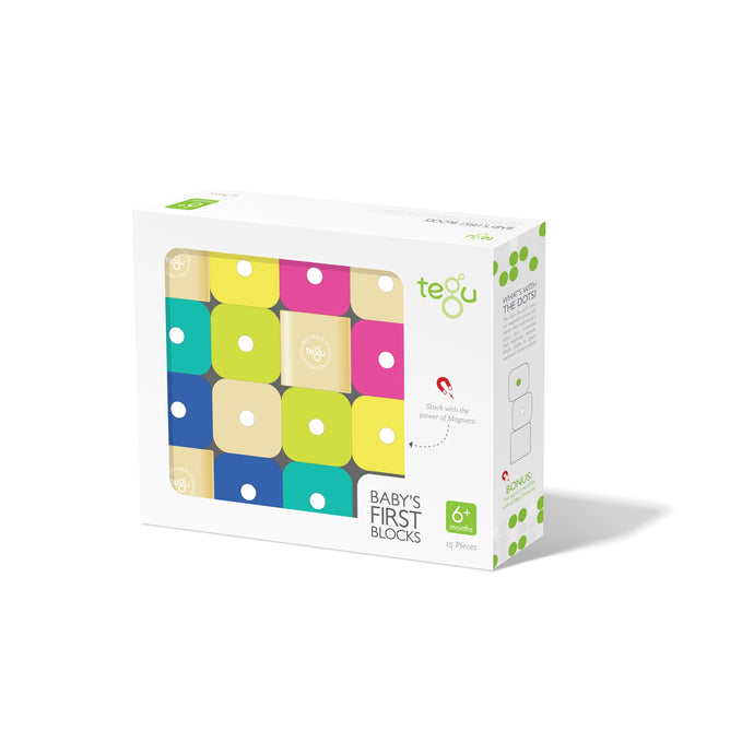 MAGNETIC BABY BLOCKS - 15 pc