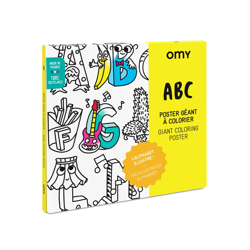 COLORING POSTER - ABC's