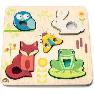 TOUCH FEELY ANIMALS PUZZLE