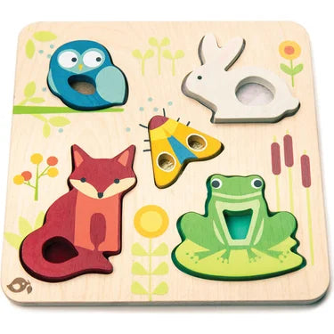 TOUCH FEELY ANIMALS PUZZLE