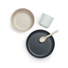 Load image into Gallery viewer, BLUE BAMBOO DISH SET